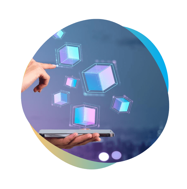 Blockchain illustration